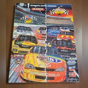 Vintage May 1998 Charlotte Motor Speedway NASCAR Race Program